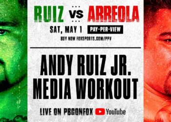 ANDY RUIZ JR. MEDIA WORKOUT  🚨 | PBC ON FOX
