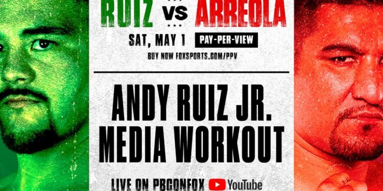 ANDY RUIZ JR. MEDIA WORKOUT 🚨 | PBC ON FOX