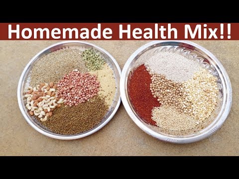Homemade Health mix | Healthy drink | homemade protein powder