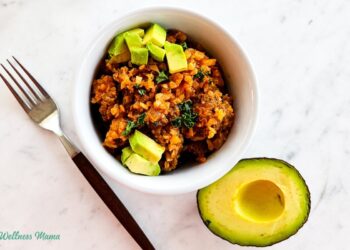 Chorizo Spanish Rice (With Cauliflower Rice)