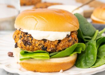 Chipotle Black Bean Burgers (Vegan)