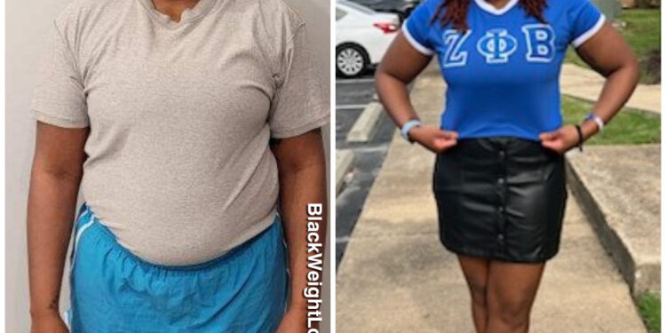 Kaitlin lost 25 pounds | Black Weight Loss Success