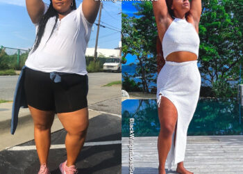 Update: Lamonda’s transformation journey | Black Weight Loss Success