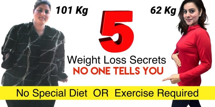 My 5 Secret Weight Loss Tips For Extreme Weight Loss REVEALED | How To Lose Weight Fast Motivation