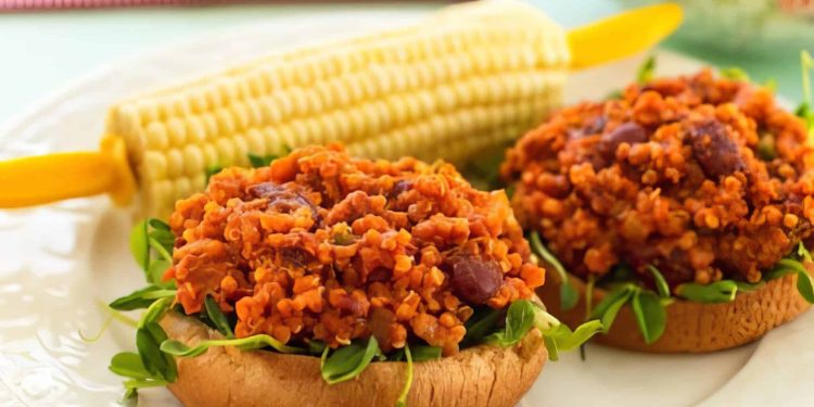 Vegan Sloppy Joes with Pinto Beans and Quinoa