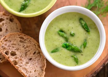 Vegan Cream of Asparagus Soup