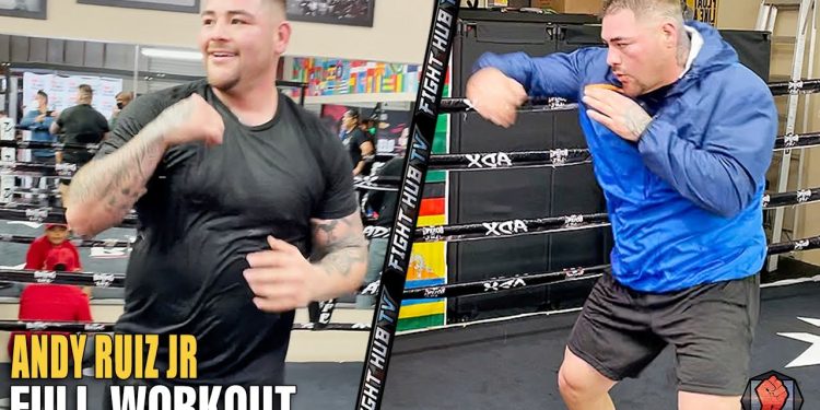 FULL WORKOUT | ANDY RUIZ JR. TRAINS FOR CHRIS ARREOLA FIGHT