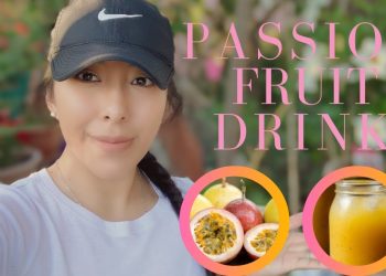 HOW TO MAKE A FRESH PASSION FRUIT DRINK| EASY HEALTHY DRINK FOR THE SUMMER | AGUA FRESCA