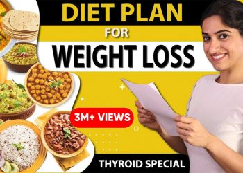 Diet Plan to Lose Weight Fast in Hindi | Weight Loss in Thyroid | By GunjanShouts