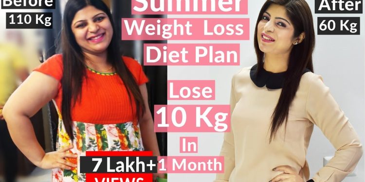 Summer Weight Loss Diet Plan | Lose Weight Fast In Hindi | Lose 10 Kgs In 1 Month | Dr.Shikha Singh