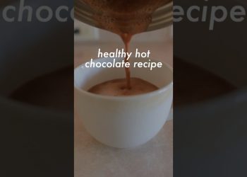Healthy Hot Chocolate Recipe with Cacao Powder
