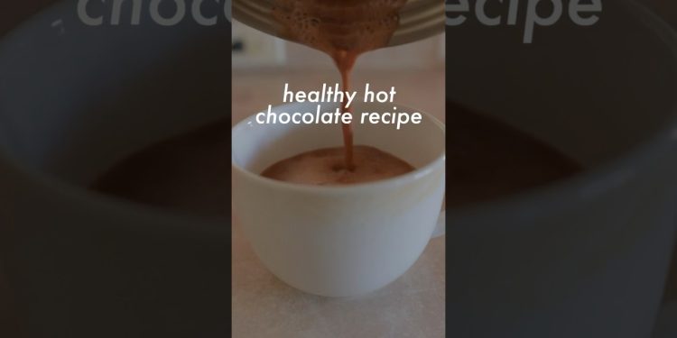 Healthy Hot Chocolate Recipe with Cacao Powder