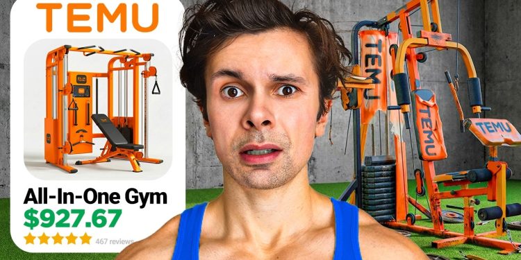 I Built a TEMU Only Gym