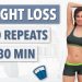 30 MIN WEIGHT LOSS – FULL BODY WORKOUT, NO REPEATS