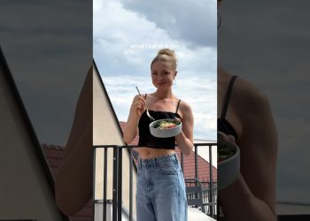 a realistic what I eat in a day, to feel my best this summer