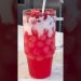 Pink drink at home💕🥥#pinkdrink#pinkdrinkathome#starbucks#pinkdrinkrecipe#drinks#refresher #Recipe