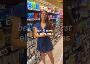 Best & worst electrolytes! #electrolytedrink #electrolyets #healthyeating #grocerylist #groceryhaul