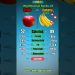 Apple vs Banana Nutrients  Facts #health