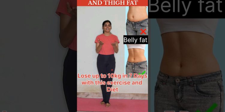 #fitness #exercise #thighfat #bellyfat #weightloss #fatloss #shorts #viralvideo #bestexercise