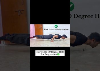 How To Do 90 Degree Hold For Progression #shorts #calisthenics #fitness #tutorial