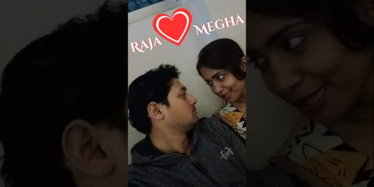A cute RAJA & MEGHA LovestorY🙈❤#ourlovestoryismyfavorite #shortvideo #lovestory @YouTube