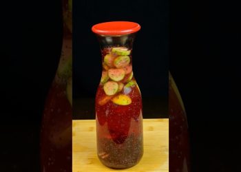 Detox Water For Weight Loss And Clear Skin | Beetroot Detox Water | ASMR Cooking #shorts #asmr