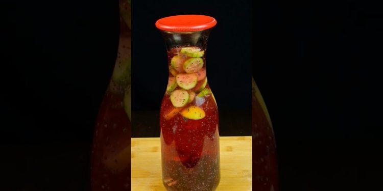 Detox Water For Weight Loss And Clear Skin | Beetroot Detox Water | ASMR Cooking #shorts #asmr