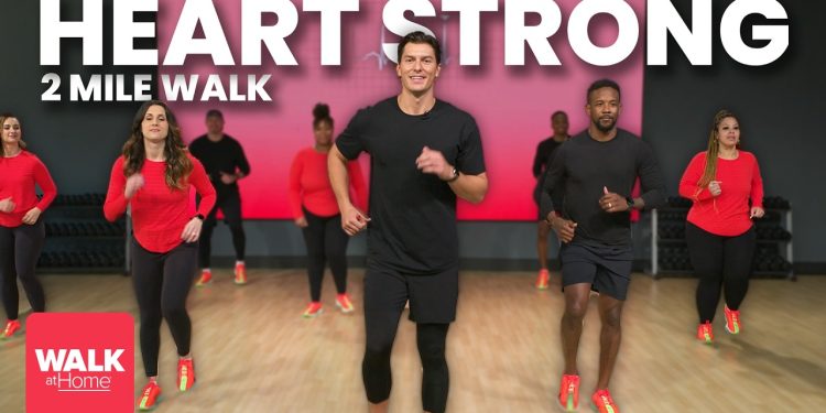 30 Minute 2 Mile Walk Workout | Heart Strong! | Walk at Home®