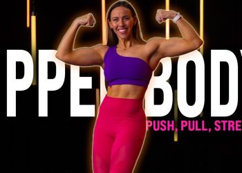 Upper Body Push Pull Strength Workout | 30 Minute Dumbbell Circuits