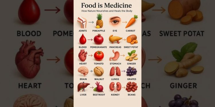 ✨ Food is Medicine | How Nature Nourishes & Heals the Body 🌿 #healthyeating #healthylifestyle