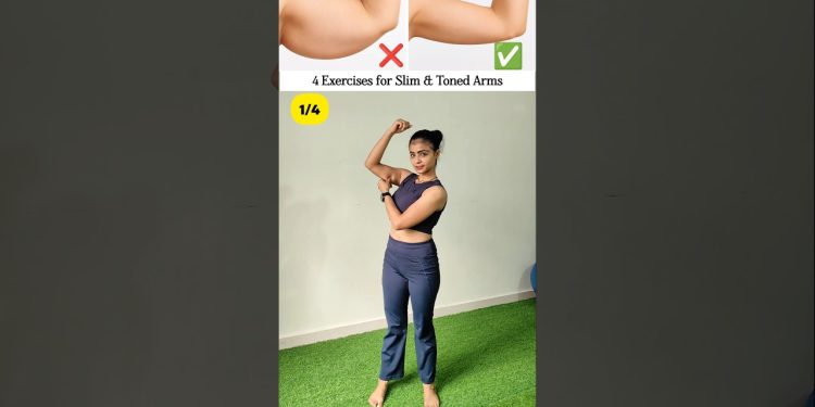 Slim and toned arms ✅💯 #armfatloss #armfat #armpitfat #workout #slimarms #exercise #yoga #shorts