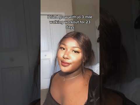 Trying growwithjo for 23 days… WOW