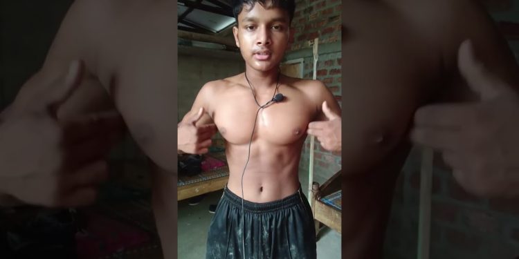 full chest workout in home 🫵 try this 🔥#motivation #workout #gym #desi #fitness #shorts #trending