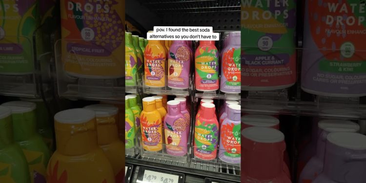 Healthy Drink Options: Soda Alternatives! 🥤✨⁠