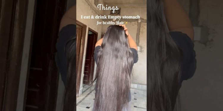 Things I eat & Drink Empty Stomach ✨#haircare #viralvideo #healthydrink #hairgrowth #shorts