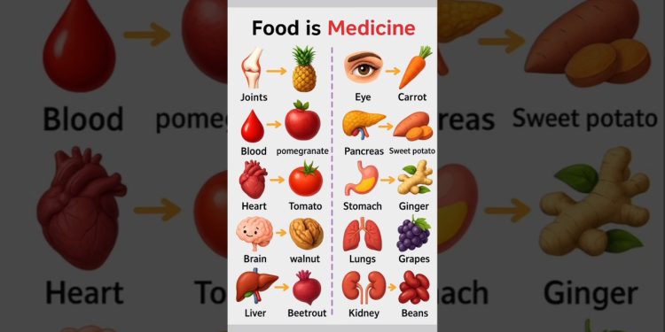 Food is Medicine | Natural Foods for Every Organ | Health Tips