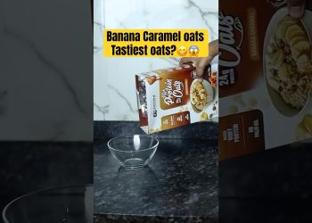 📌Banana Caramel Oats Doctor’s Choice😋😱 #oats #beginners #viralshort #fitness #protein