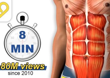 8 Min Abs Workout how to have six pack exercise