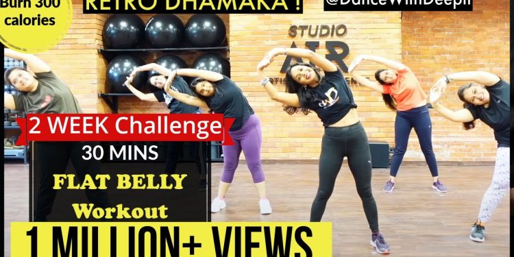 DWD118 – 30mins Daily BELLY FAT BURN Workout | RETRO SPECIAL | Lose weight 3-5kgs #dancewithdeepti