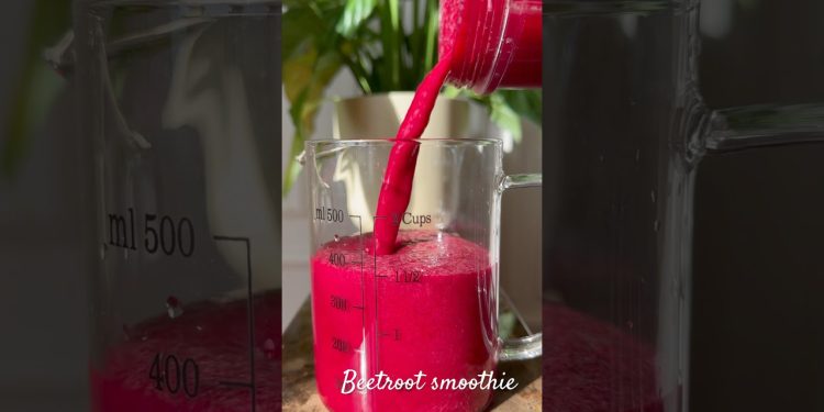 Beetroot smoothie! #smoothie #smoothies #healthyrecipes #healthy #health #glowingskin #yum #recipe