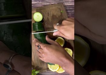 Detox Water Series: Part 1, Cucumber Lemon Water #detox #detoxification #lemonade #healthy