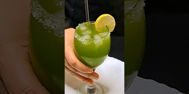Mint Margarita Summer Drink #summerdrink  #refreshingdrink  #summerspecialrecipe #colddrink #asmr