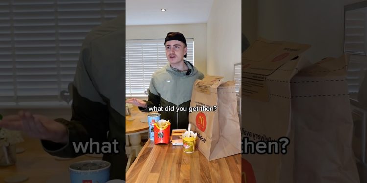 Low calorie McDonald’s order🍟#fitness #weightloss #healthyrecipes #diet #fatloss #gym #viral #food