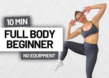 10 MIN FULL BODY WORKOUT – No Equipment (Beginner Friendly)