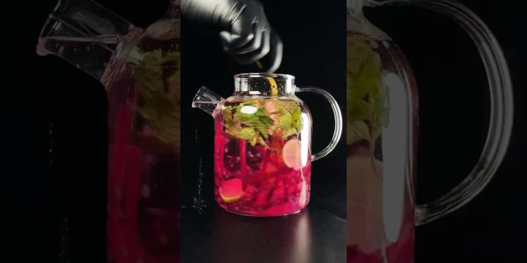 Detox water for Glowing Skin 🌟🌸🌺#shorts #asmr #detoxdrink #glowingskin