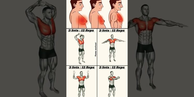Belly chest fat loss and get best shape chest workout at home| #chest #bellyfat #fatloss #fitness