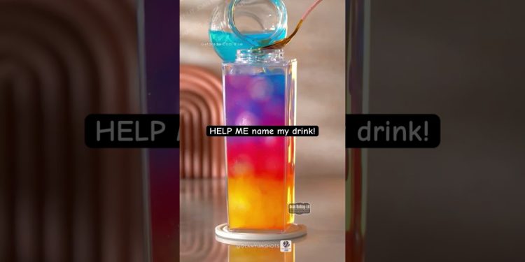 Tropical Punch Drink Recipe: Pineapple, Dragon Fruit, & Gatorade Mix #homecafe #asmr #ice