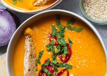 Spicy Butternut Squash Soup – Oh My Veggies