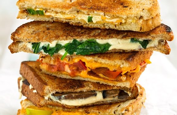 Vegan Grilled Cheese – 5 Ways! – Easy Comfort Food