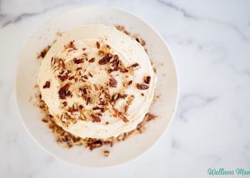 Brown Butter Carrot Cake with Honey Cream Cheese Frosting